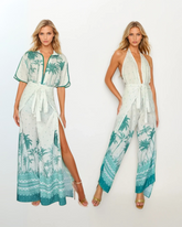 Palma Green_model1 Des:Model is 5’8” C cup and wears size S and US 4