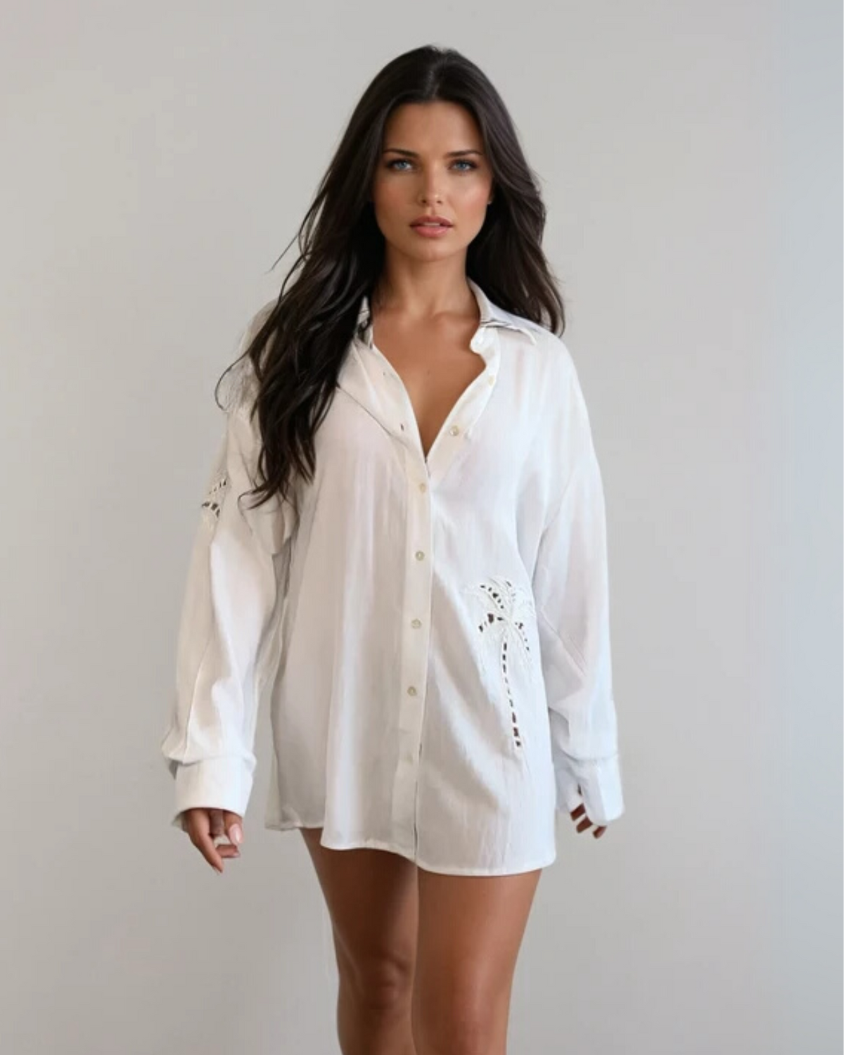 Playa Linen Boyfriend Shirt