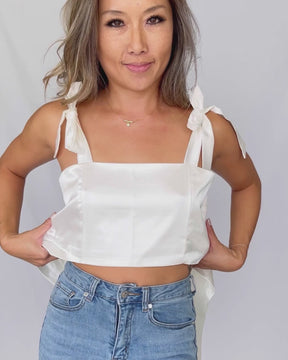 Bow Top - Satin