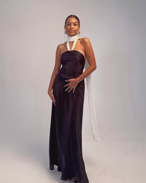 Monaco Maxi Dress - Plisse