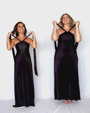 Monaco Maxi Dress - Plisse